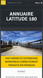 Mobile Screenshot of latitude-180.fr